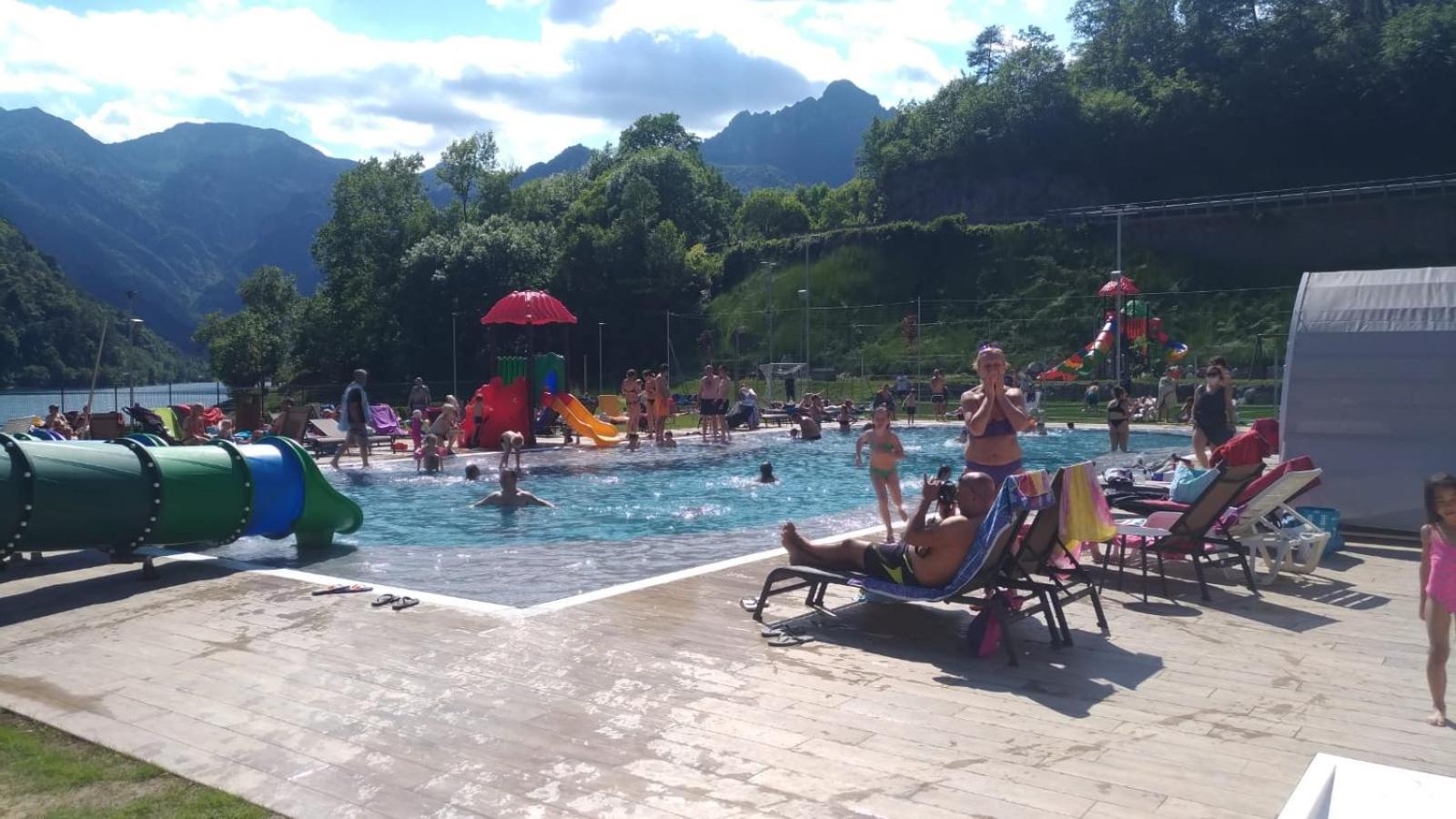 Family Wellness Camping Al Sole Molina di Ledro Exterior foto